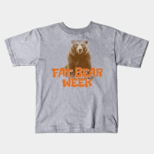 Fat Bear Week Vintage Kids T-Shirt